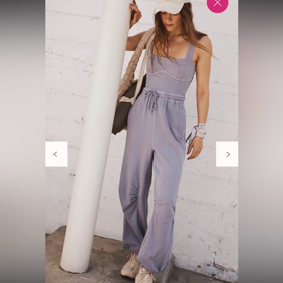 Free People Purple (trailblazer-color) Inbound Onesie Jumpsuit‎ - Picture 4 of 14
